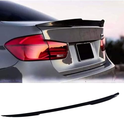 WXJMZMGDM Car Rear Spoiler for Hyundai i20 5-door/i20 Active/i20 Coupe/i20 N/3-door BC3 GB PB 2009-2026, Rear Trunk Spoiler Tail Wing Rear Roof Spoilers Lip, Car Styling Accessories,Bright Black