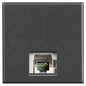 Bticinoaxolute - Telephone Base RJ12 K10 2 Modules Axolute Dark