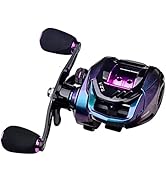 Amazon | ベイトリール 海 バス釣り右ハンドル 最大ドラグ力6kg ギア比