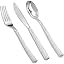 360pcs Plastic Sliver Silverware