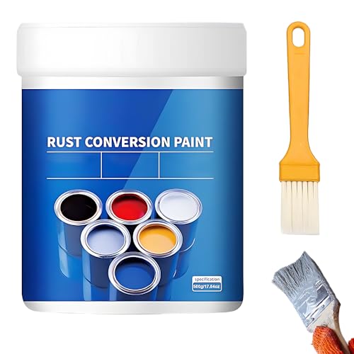 Metallschutzlack, 300g Metallschutzlack Anthrazit Matt, Grundierung Metall für Metall,Wetterfest und stoßfest für außen und innen (Grau)