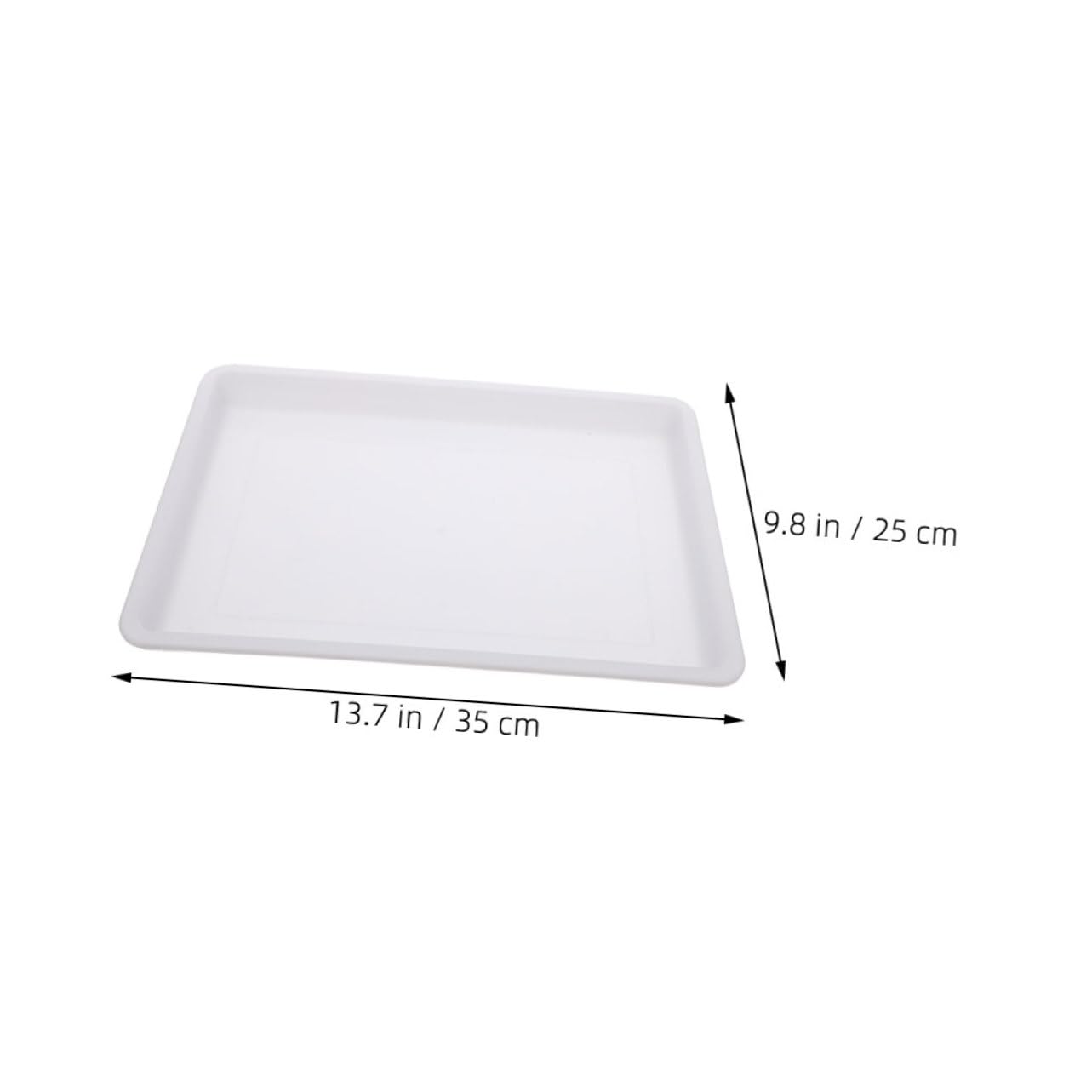 FOYTOKI Multifunctional Art Trays Plastic Pigment Trays for Watercolor Painting for Classroom Artists DIY Projects