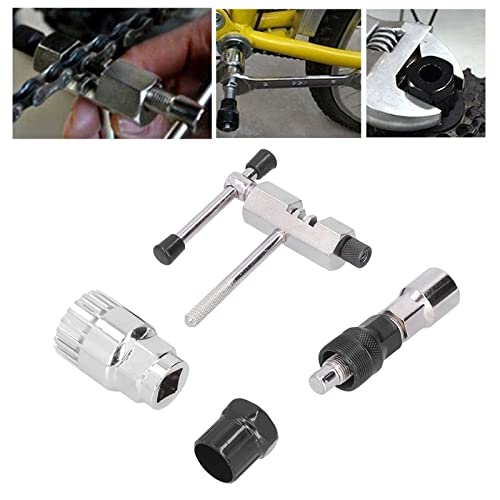 EVTSCAN Conjunto de ferramentas de reparo de bicicleta, kit extrator de manivela de bicicleta, remov