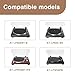 Sxkxm Turntable Belt Compatible with Audio-Technica Automatic Stereo Record Player for AT-PL50 AT-LP60 Record Player Belt Replacement