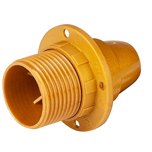 Poly Pool PP0492X lamp Holder E14 2 bezels, Gold, Weiß