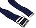 LiftAid Transfer and Gait Belt 60 Inch with Metal Buckle and Loop - Walking, Standing and Transfer Assist Aid for Seniors, Elderly Patients, Caregiver, Nurse, Therapist (Navy Blue)