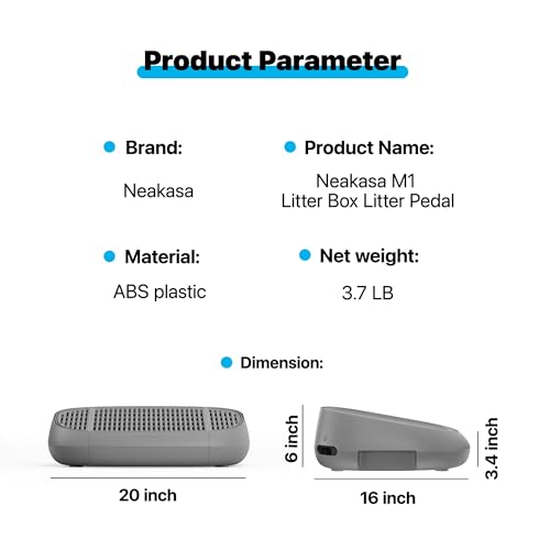Neakasa Katzentreppe Tritthocker mit Filterfunktion, leicht zu reinigende Katzentoilette für M1 Open Top Selbstreinigende Katzentoilette