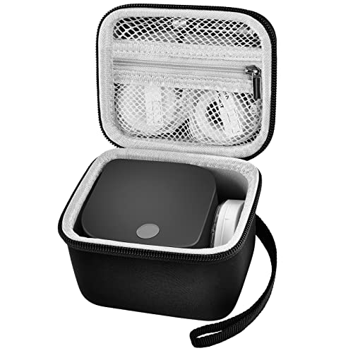 Tasche Kompatibel with Phomemo P12 Mini Bluetooth labelmaker Thermo Beschriftungsgerät, Halter für Tragbarer Etikettiergerät selbstklebend Tragbarer labeldrucker prägegerät & Etikettenband (Nur Fall) Cover