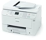  Epson Workforce Pro WP-M4595 DNF Tintenstrahl-Multifunktionsgerät (Scanner, Kopierer, Drucker, Fax, USB 2.0)