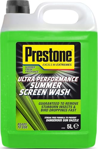 Prestone Screenwash, Ready To Use Screen Wash For Cars, High...