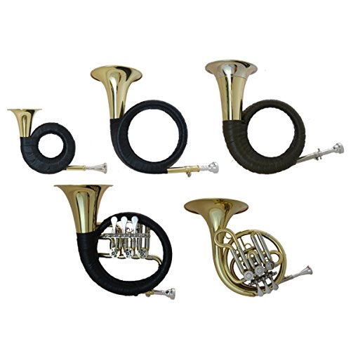 Tuyama® TJG-301 Ventil-Jagdhorn Fürst-Pless Ventilhorn Fürst-Pless-Horn in B Jagdhorn Posthorn (3 Drehventile)