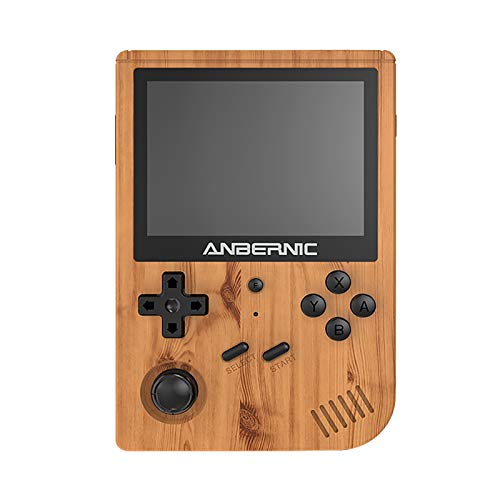 RG351V Retro Game Console Handheld Video Game Player 5000+ Games-RG351V Handheld Game Console 3.5-inch Quad-core WiFi Dual-Start Game Console (A-128GB)