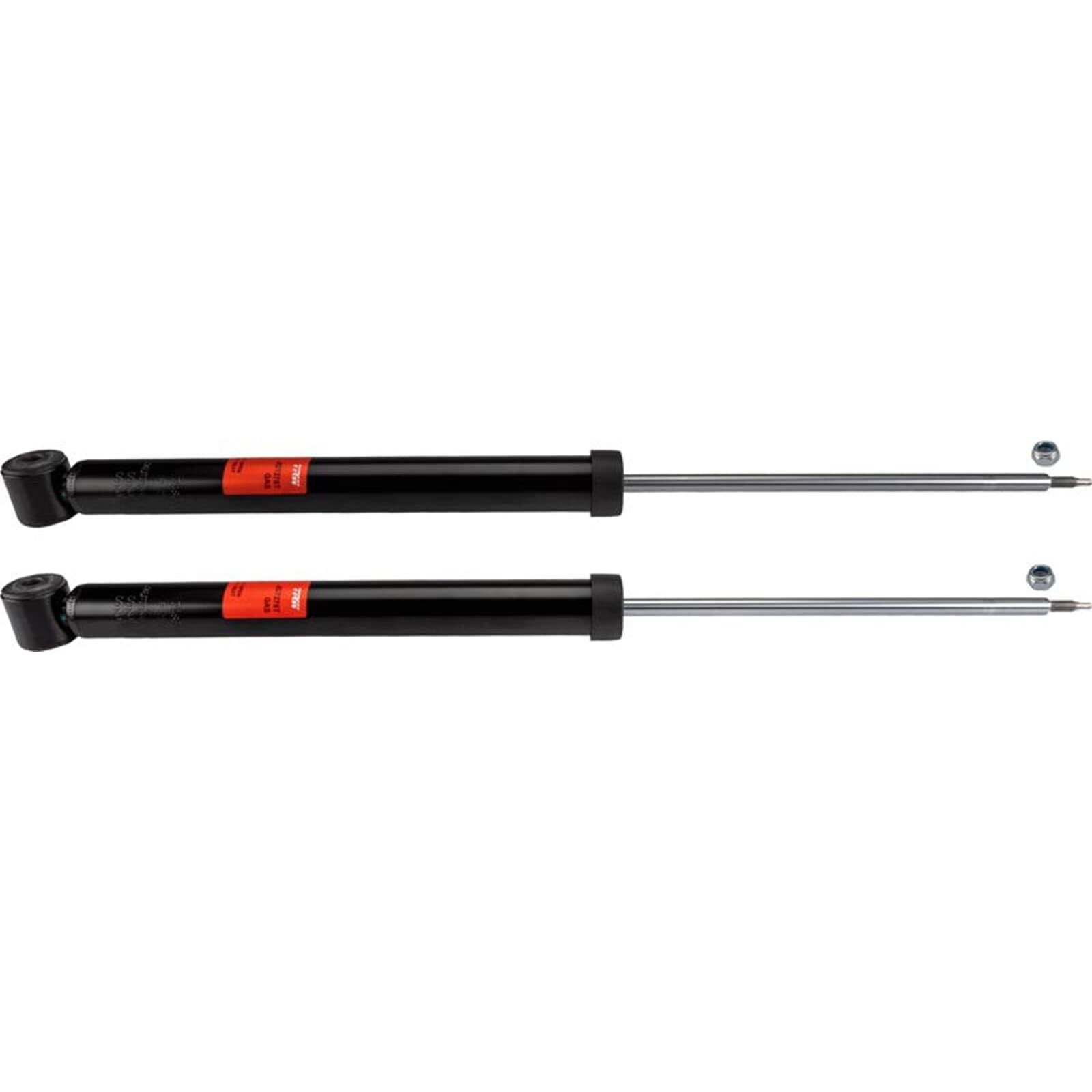 TRW JGT275T 2x Amortiguador Trasero Presión de gas Compatible con FORD Fiesta Mk5 Hatchback JH, JD, JH1, JD1, JH3, JD3 FUSION JU Fiesta Mk5 Furgoneta, MAZDA 2 DY