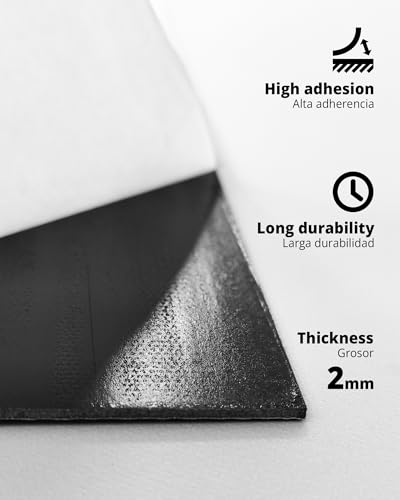 Miniatura 5 de Muris Suelo Vinílico Autoadhesivo, 16 Lamas De 15 X 91 Cm 2,23 M , Grosor De 2 Mm, Pvc Impermeable, Alta Adherencia Y Resistente, Imitación Madera, Mrs-Db002