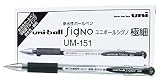 Uni-ball UM-151 SIGNO DX Caneta Gel - 0.38mm - Preta - Caixa c/10 unidades