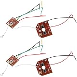 iplusmile 2Sätze DIY Wissenschaftsexperiment Fernsender und Empfängerplatine mit Antenne für Automodule für Praktischer Fähigkeiten und Problemlösungskompetenzen