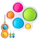 【Amazon限定】 ファットブレイン(Fat Brain Toys) 2個セット ディンプル + シンプル ディンプル カラフル 全3色 (※ 色はおまかせ) 指先知育 正規品