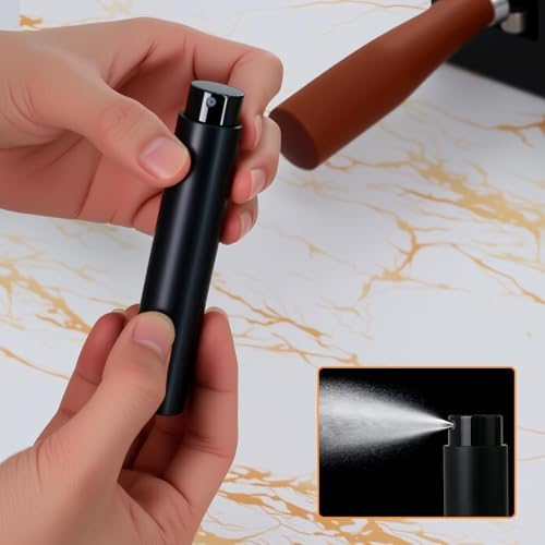 Vnnigmn Kahve Çekirdeği Dozaj Kupası, Seramik Tek Dozaj Tepsisi Kahve Çekirdeği Tartı Tepsisi Kahve veya Çay için Sprey Şişesi ile - Görsel 5