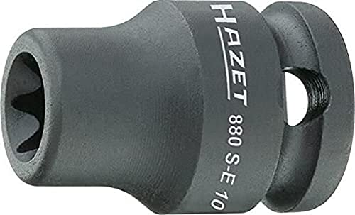 Hazet 880S-E12 28 Mm E 12 Impact Torx Profile Socket - Phosphatised/Oiled