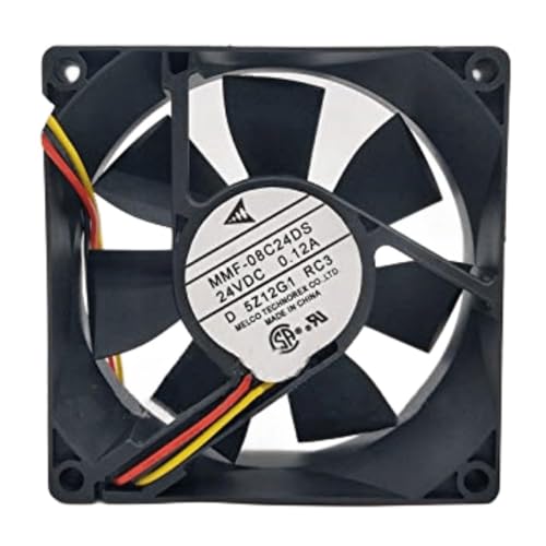 MMF-08C24DS-RC3 24V 0.12A 80MM Fan - 8025 8CM 3-Wire Inverter Cooling Fan