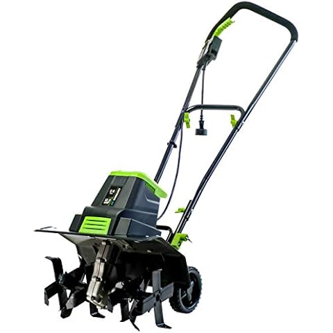 Earthwise Power Tools by ALM TC70125EW Tiller, 16-Inch, 12.5-Amp, Black Cover