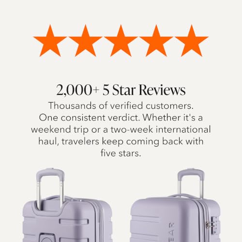 SWISSGEAR Signature Hardside Expandable Carry-On Spinner & Mini Weekender Tote Set, ABS Construction, TSA-Friendly Lock, Evening Haze, 2-Piece Set (19-Inch/Mini Weekender Tote) - image 9