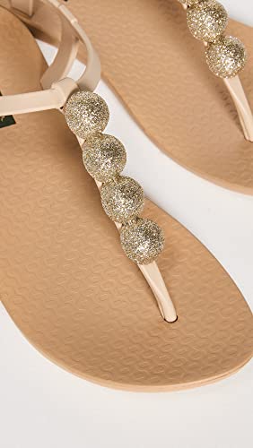 Ipanema Women's Disco Sandal - Fashionable, Comfortable, Versatile & Eco-Friendly Summer Footwear, Beige, Size 8 #TOP4