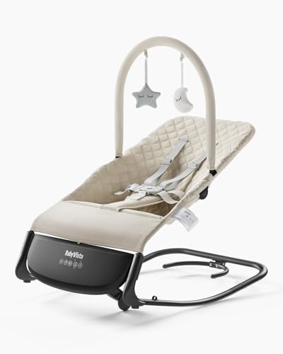 Electric Baby Bouncer with Music & Adjustable Height