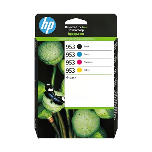 HP 953 4 Pack CMYK(4) Original Combo Ink Cartridge