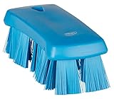 Vikan 38913 UST Handbürste, 17,5 cm, steif, Blau