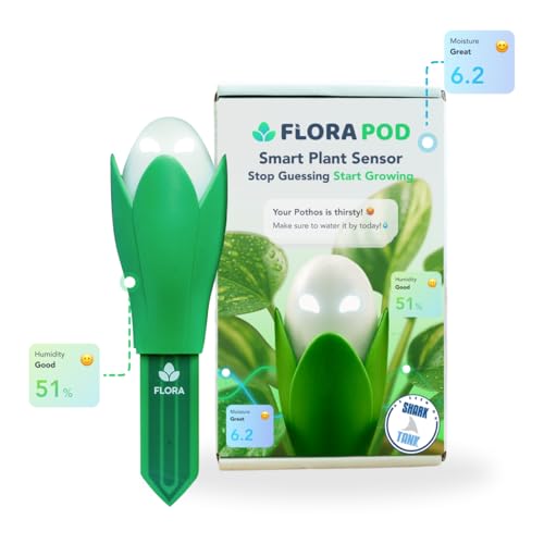 Flora Pod AI-Powered Smart Plant Monitor | for Indoor or