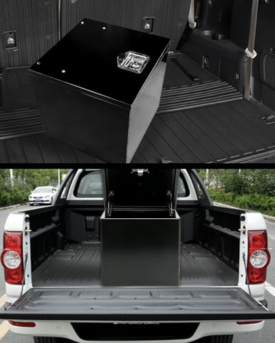 Boîte à outils pour camion anti-vol avec verrou de compression robuste - 7