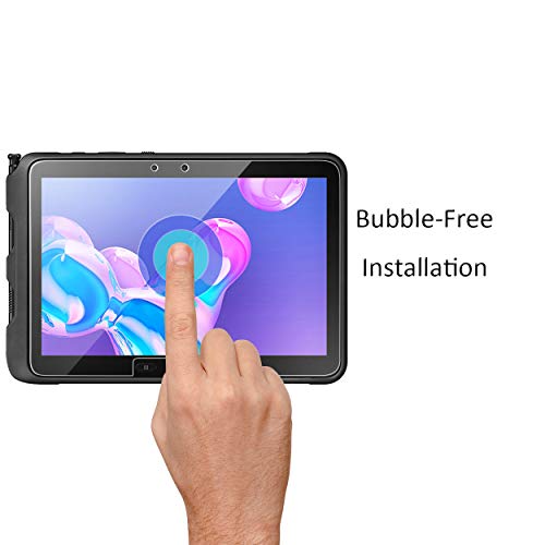 Orzero (2 Pack) Tempered Glass Screen Protector Compatible for Samsung Galaxy Tab Active4 Pro 2022/Galaxy Tab Active Pro 10.1 inch 2019 SM-T540/T545/T547, HD 9 Hardness Anti-Scratch Full-Coverage