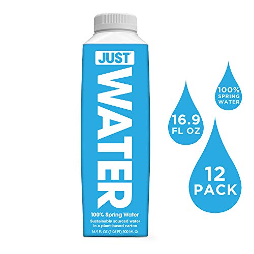 JUST Water, Premium Pure Still Spring Water in an Eco-Friendly BPA Free Plant-Based Bottle | Natural - //coolthings.us