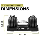 PRCTZ Adjustable dumbbell 25lb