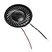 YXQ 2W 8 Ohm Micro Internal Speaker Magnet Loudspeaker 28mm Dia Round Metal Shell Wire DIY Slim PC Laptop(4Pcs)