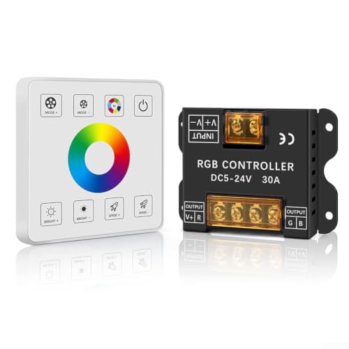 Image of RGB LED Strip Controller 30A High Power Touch Panel(RGB)