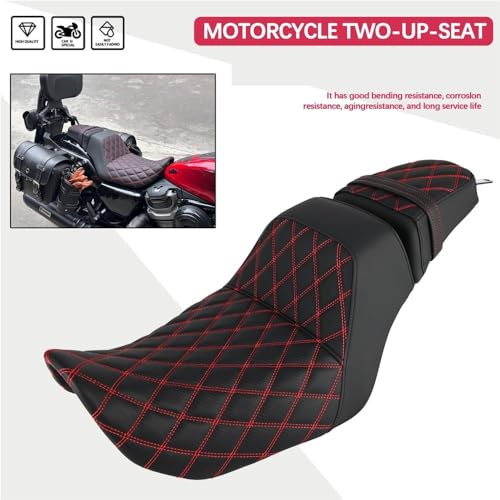 Sillín para conductor pasajero Nightster RH 975 asiento doble motocicleta de dos plazas 2