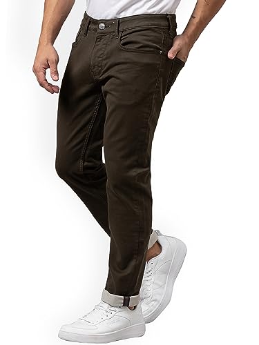 Image of Being Human Ecru Boot Cut Fit Denims for Men Clothing
