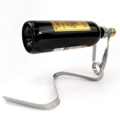 Support de bouteille de vin design idée cadeau pour œnophile