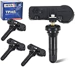 MOCA 4pcs 315 MHz Tire Pressure Monitoring System (TPMS) Sensor Kit fits For Ford 2010-2015 Focus, 2010-2016 Fusion, 2010-2014 Mustang, For Lincoln 2011-2015 Navigator, For Mercury 2009-2011 Mariner