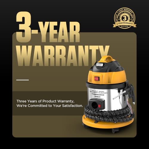 AUTOOL HTS558 Strahlgeräte Nussschalen Strahlgerät, Automotor-Einlassventil-Reinigungsmaschine 220V Walnuss-Sand-Motor-Kohlenstoff-Reiniger (Europäischer Standard)