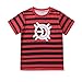 Kokocloth Boys Halloween Outfit Kids Red Cheerleader Outfits Pants Sets Fashion Shirt Red Cheerleading clothing Sets with Vest Birthday Gift