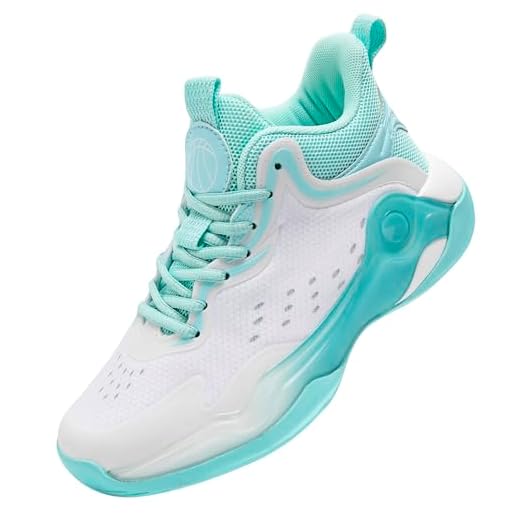 Beita Basketball Shoes for Women Fashion Sneakers Sport Shoes Anti Slip Breathable,Moonlight,6.5