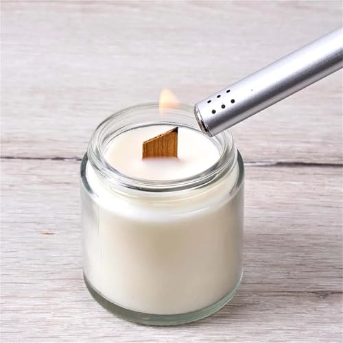 Set de 50 mechas de madera para velas con base clip miniatura 3