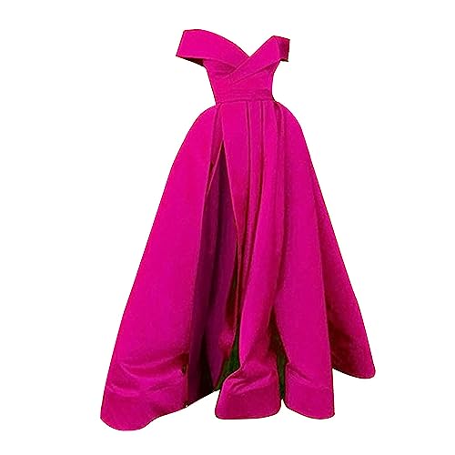 RuFengz wickelkleid damenarm 44, Abendkleider Elegant für Hochzeit Spaghettiträgere Brautjungfernkleid Brautjungfer Prinzessin Kleid Wickelkleid...