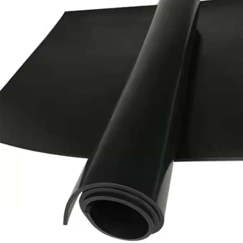 Feuille de caoutchouc EPDM de 0,5 mm d'épaisseur, plaque de caoutchouc synthétique résistante aux intempéries for applications d'étanchéité et de joints