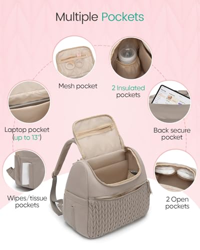 Qualyphant Breast Pump Bag Backpack