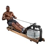 MEHR POWER DURCH WASSERWIDERSTAND: Gestalte deine Trainingserfahrung noch realistischer mit der Widerstandskraft des Wassers. Mit Hilfe des regulierbaren Wasserwiderstandes ruderst du fast wie in echten Gewässern