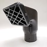 Universal Fit Mudding Snorkel Head 3' Inner Diameter High Mount Ram Off Road 4x4 Replacement Top